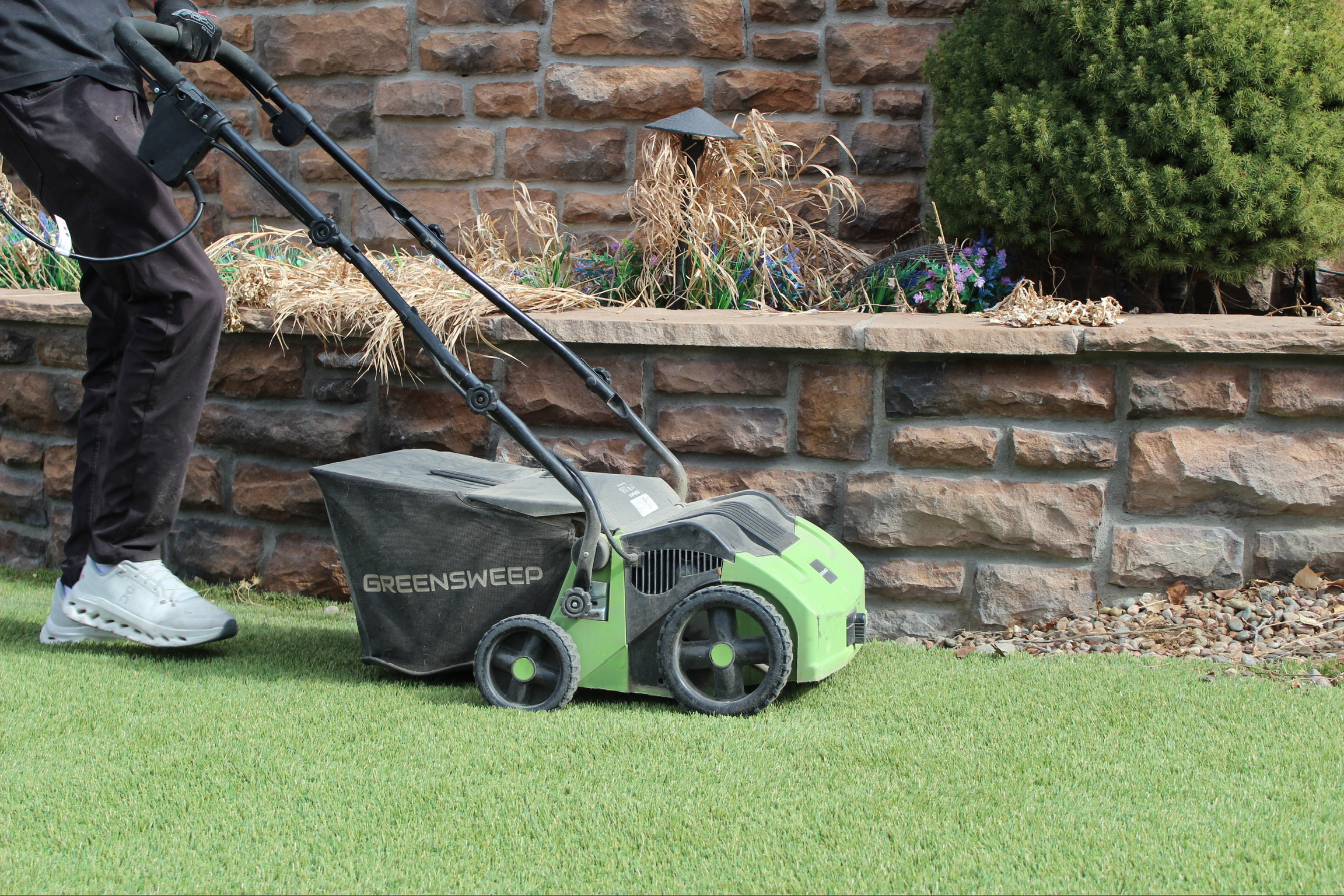 Professional commercial artificial turf cleaning service in Colorado Springs