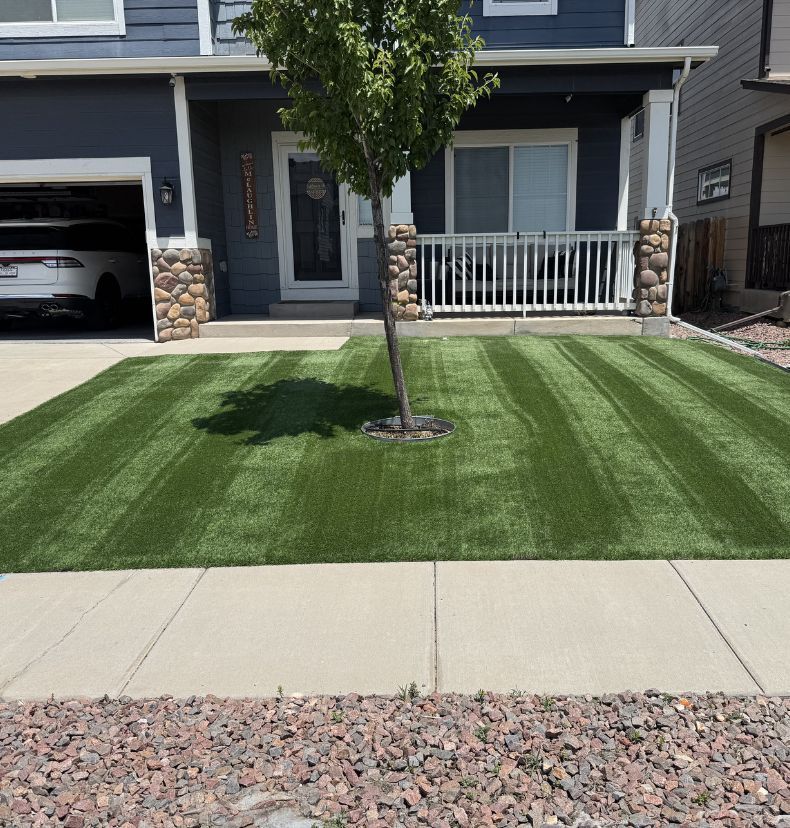 Artificial turf installation and cleaning for Colorado Springs
